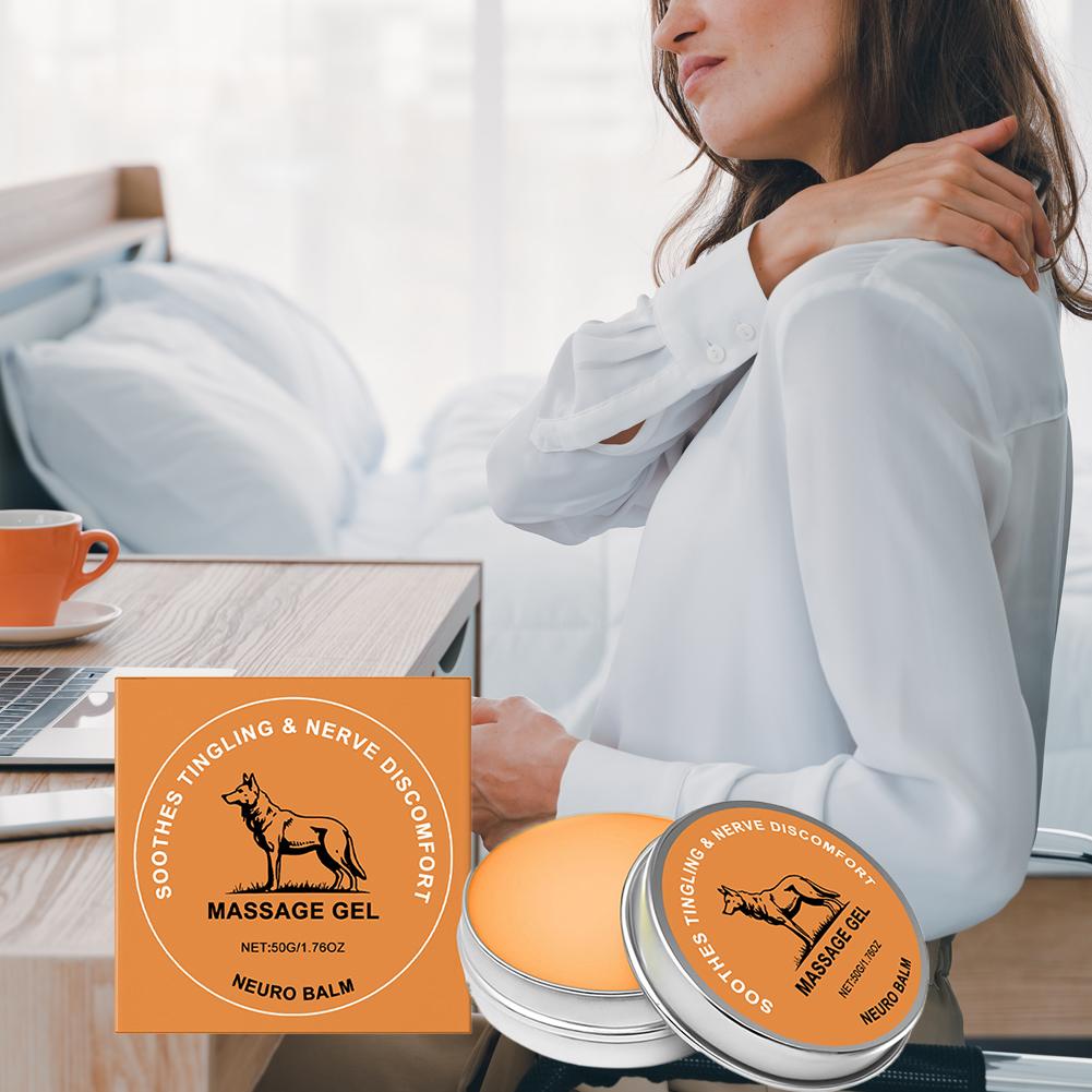 Herbal And Wellness - Non‑Greasy Fast Penetrating Neuro Massage Balm,