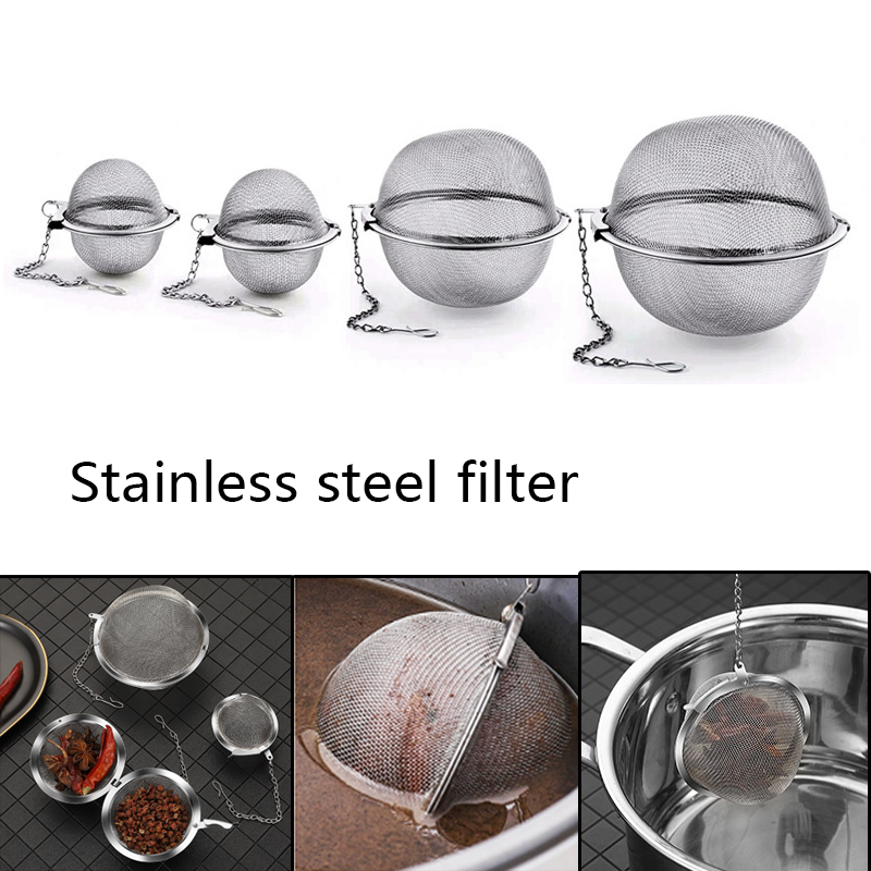 1-5pcs Tea Infuser Stainlesss  - đánh giá và giá Herbal And Wellness
