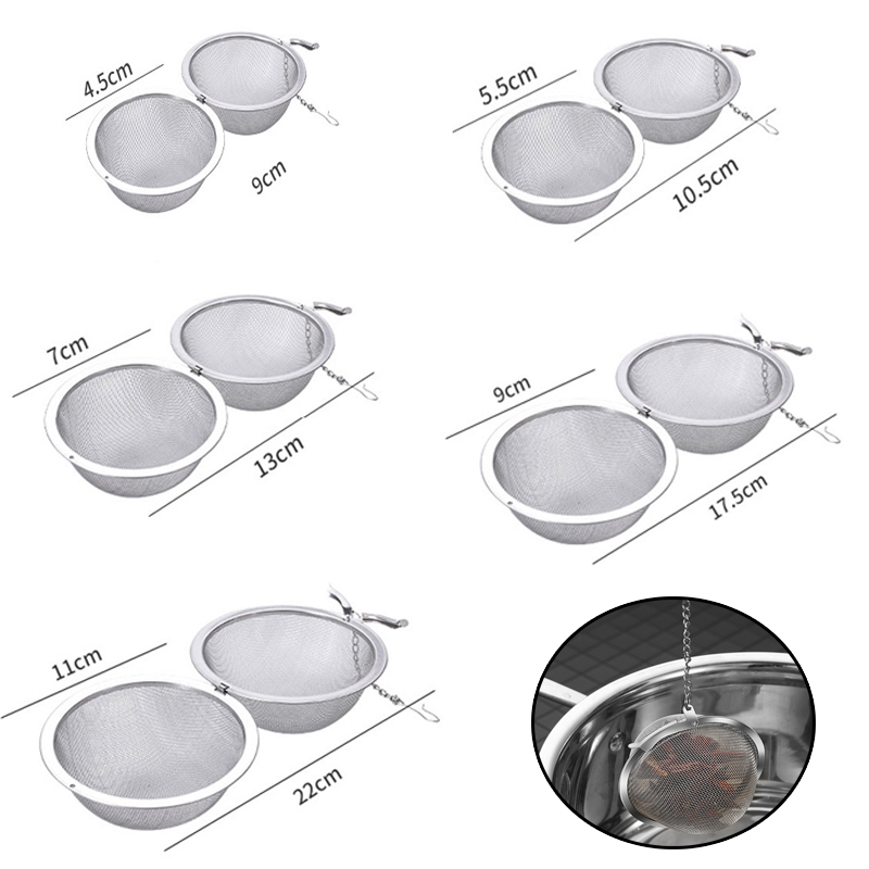 1-5pcs Tea Infuser Stainlesss  - đánh giá và giá Herbal And Wellness