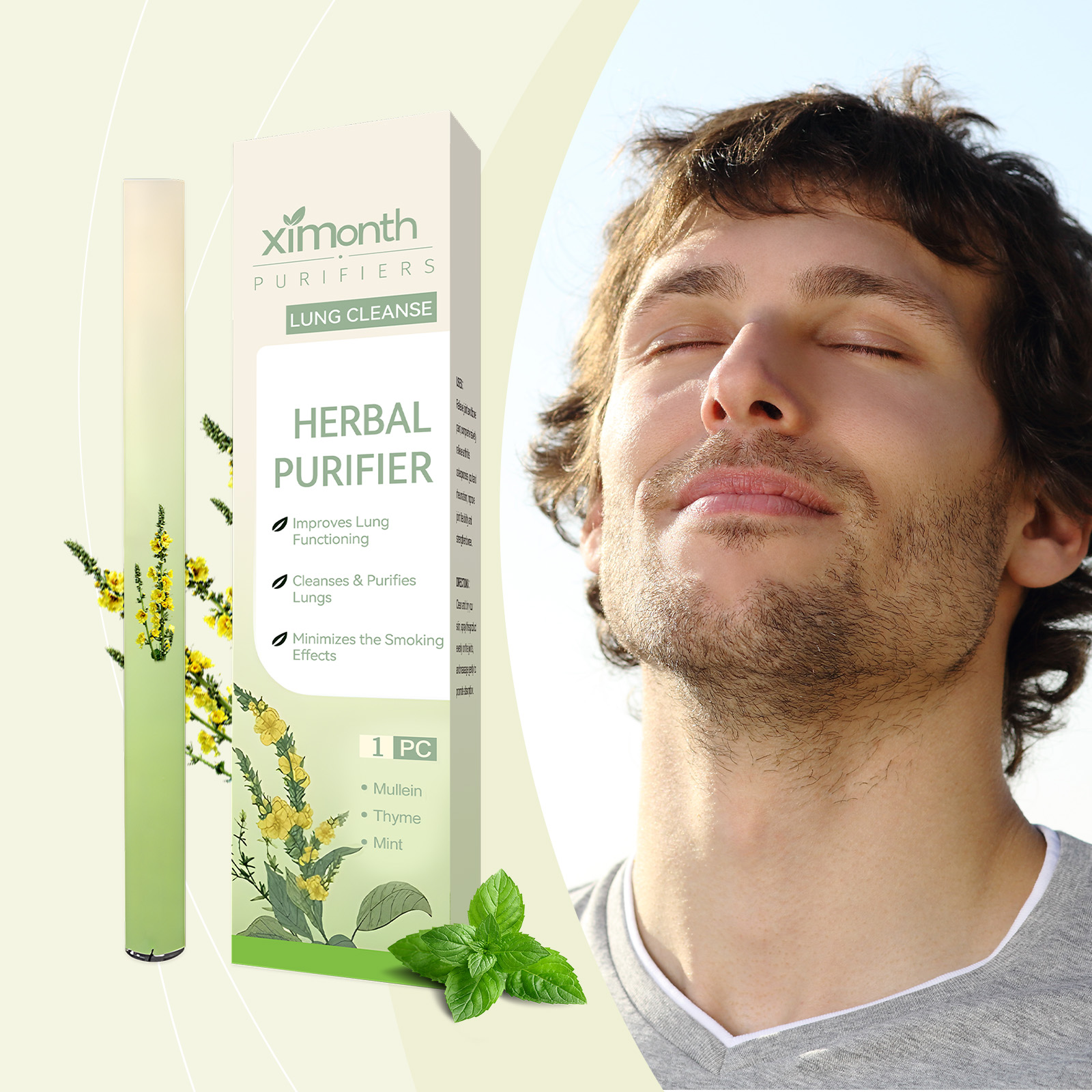 Natural Herbal Breathing Stick - đánh giá và giá Herbal And Wellness
