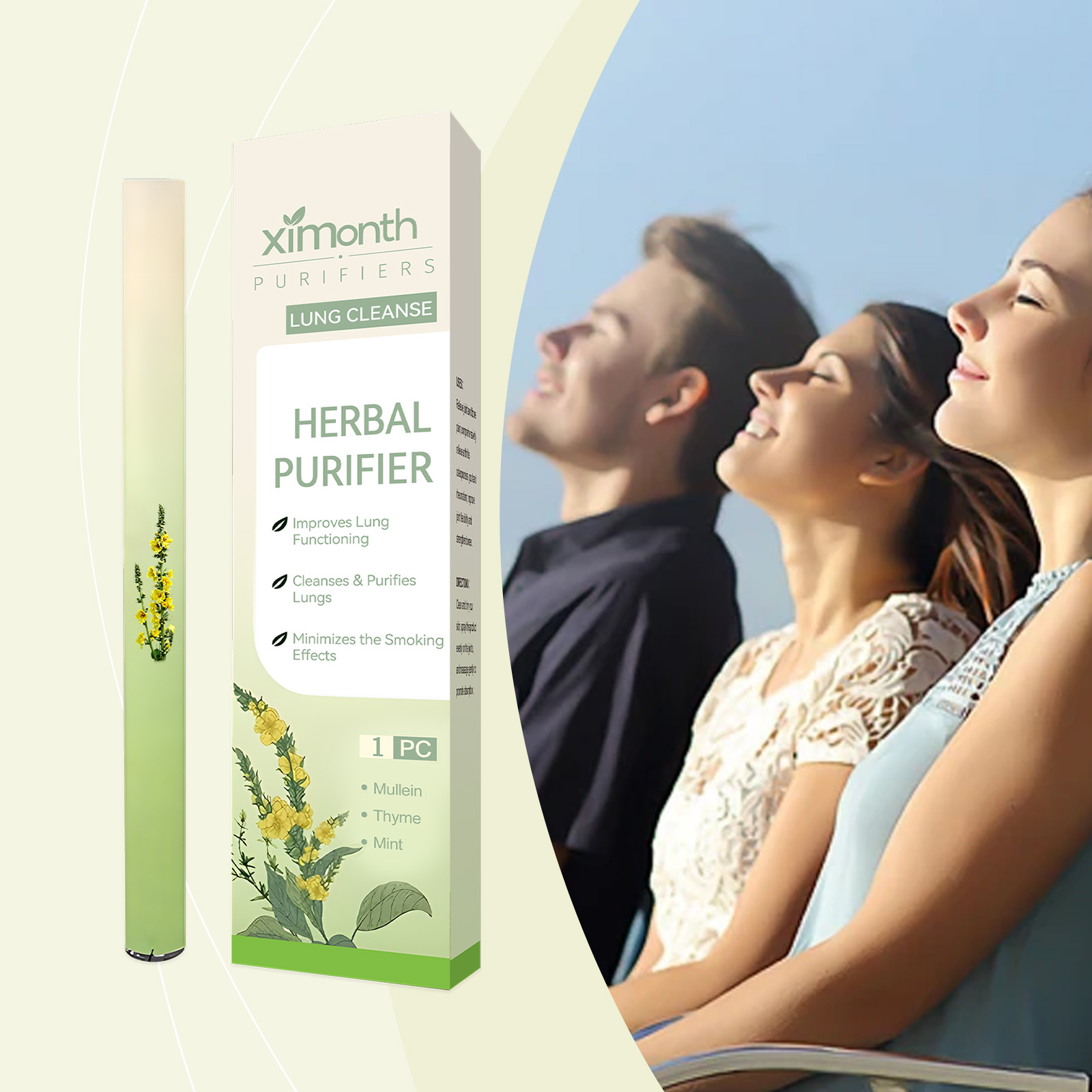 Natural Herbal Breathing Stick - đánh giá và giá Herbal And Wellness