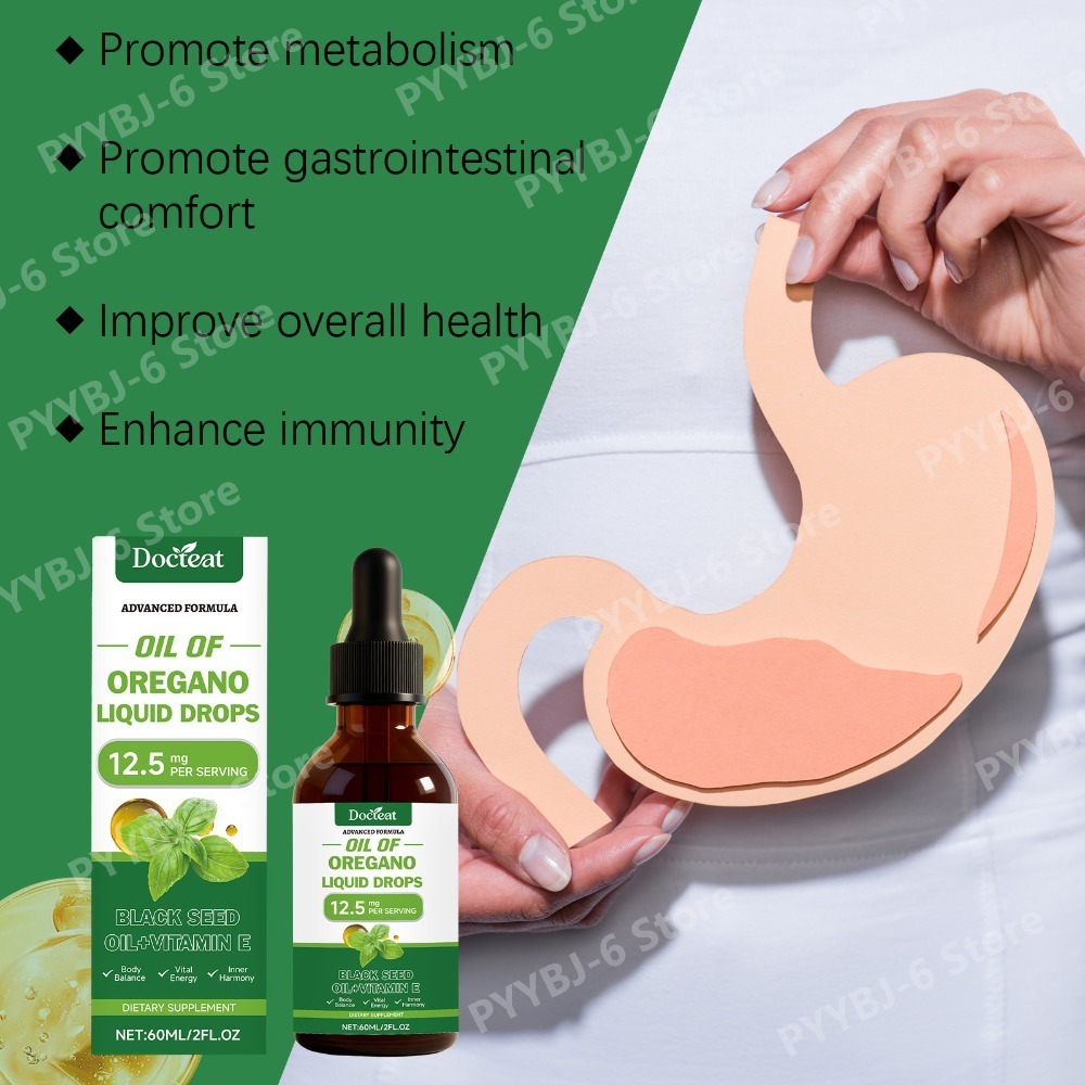 Oregano Oil Liquid Drops 60ml  - đánh giá và giá Herbal And Wellness