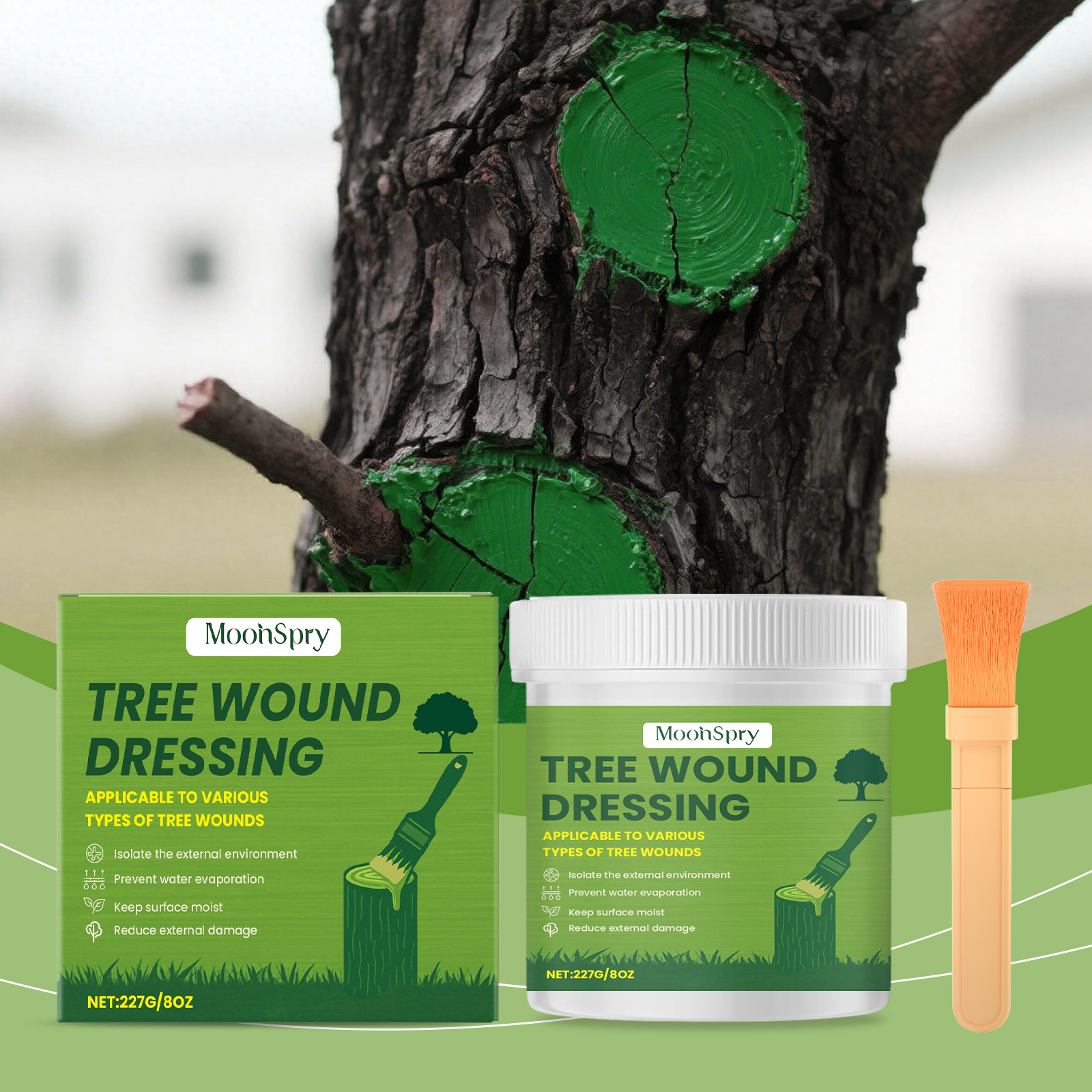 Tree Wound Healing Agent Pruni - đánh giá và giá Healing Wellness